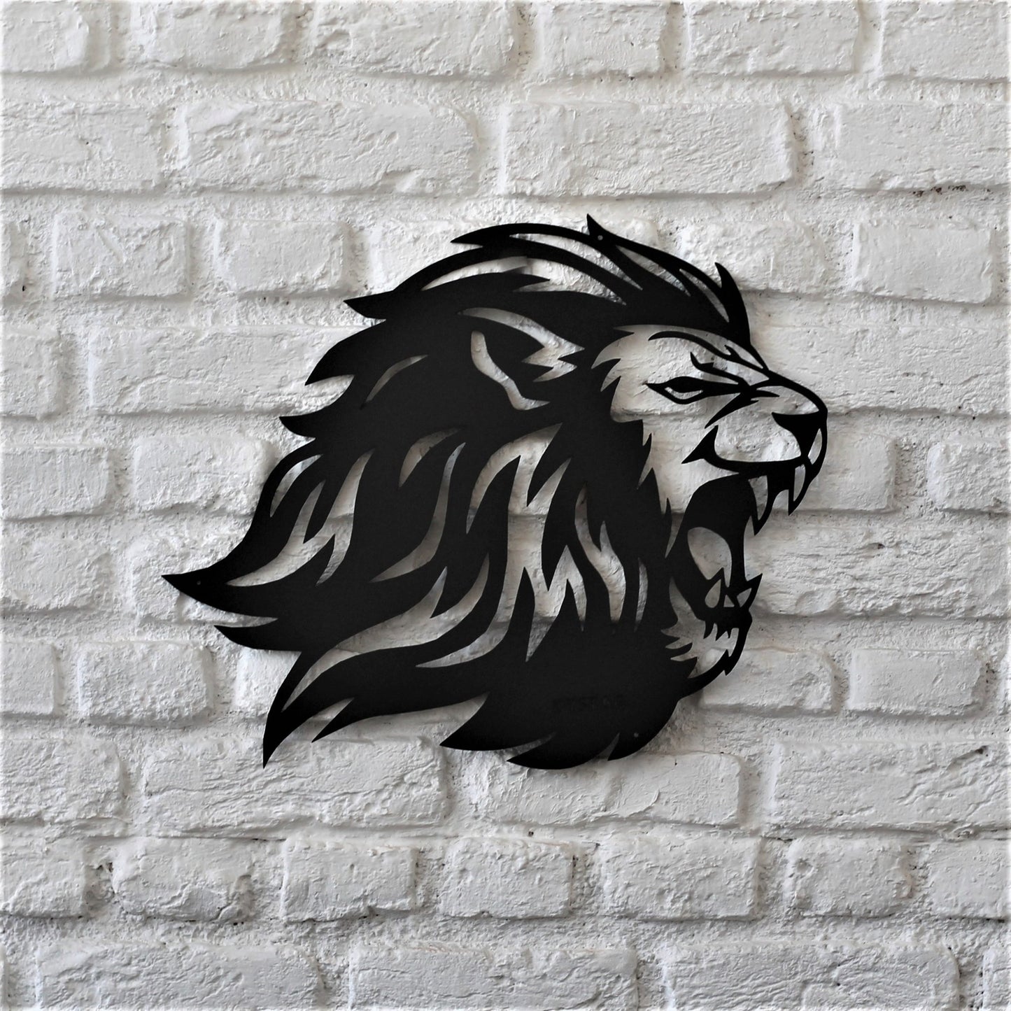 Regal Roar: Majestic Lion Wall Art